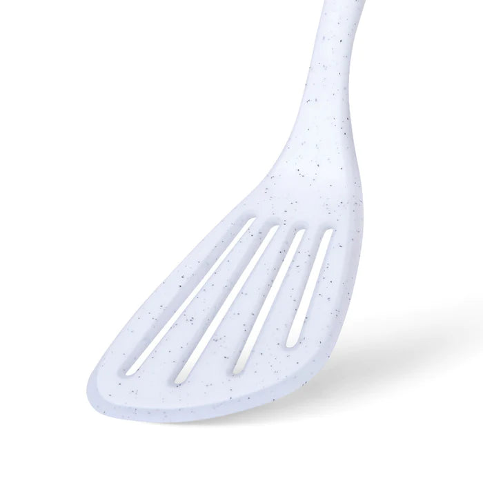 Silicone Slotted Turner - 32cm - Green Shop Online