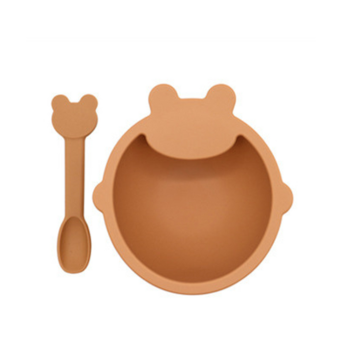 Silicone baby Bowl & Spoon Pack