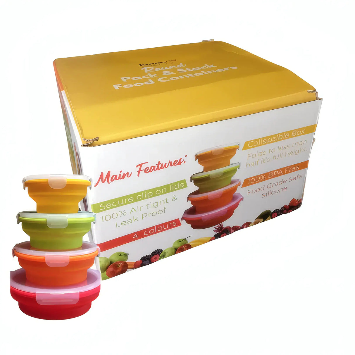 Pack & Stack’ Containers – Round