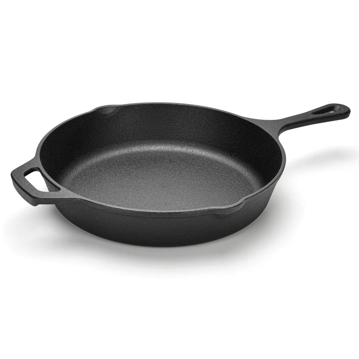 Non-Stick Cast Iron Frying Pan 26cm with Helper Handle - Green Shop Online