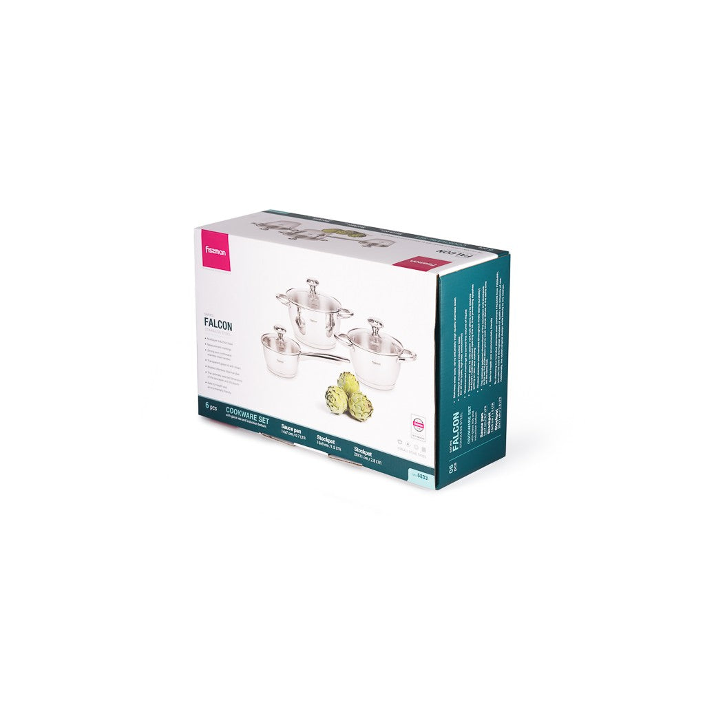 Ultimate Chef Stainless Steel Cookware Collection Set - Green Shop Online