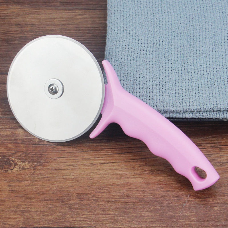 Commercial Grade Stainless Steel Pizza Cutter Wheel Sharp Slicer - Green Shop Online