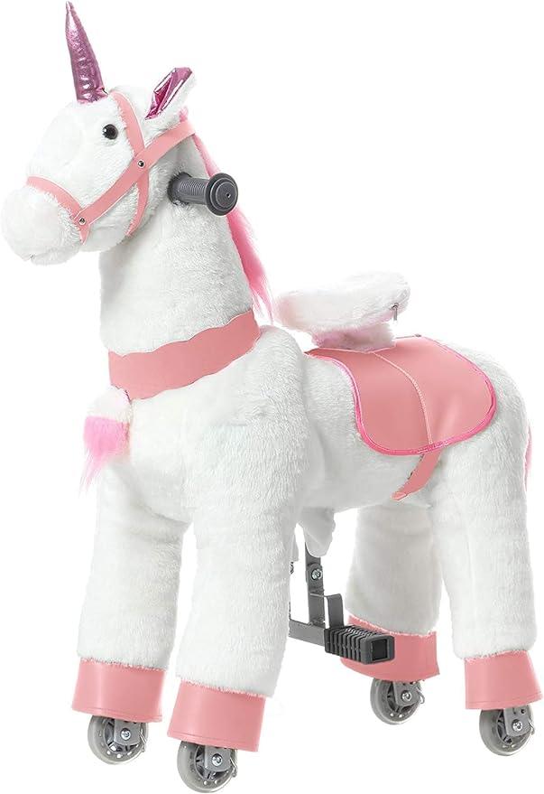 Unicorn Ride-On Horse Toy for Kids - Green Shop Online