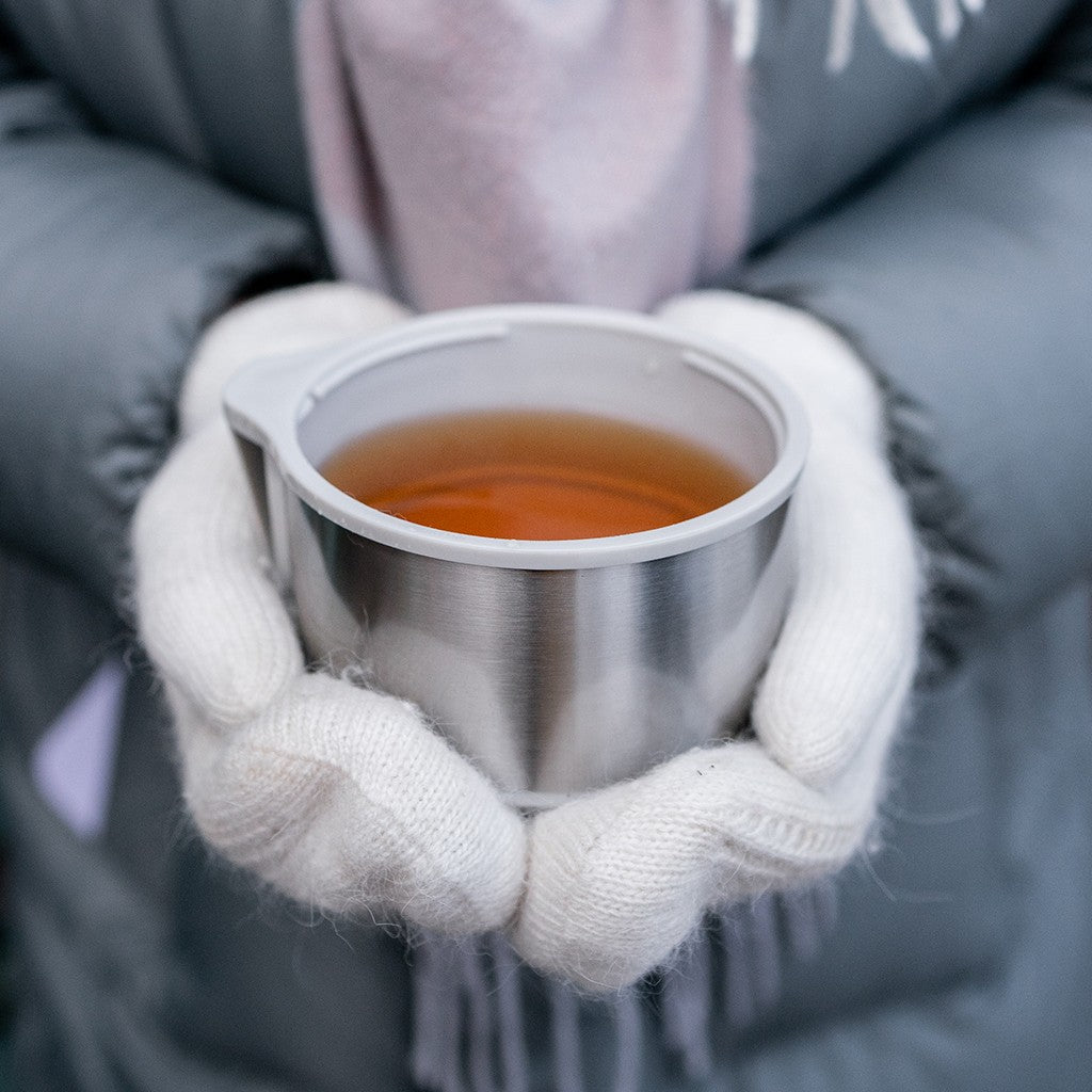 Thermal Infuser Flask Vacuum Stainless Steel 1000ml - Green Shop Online