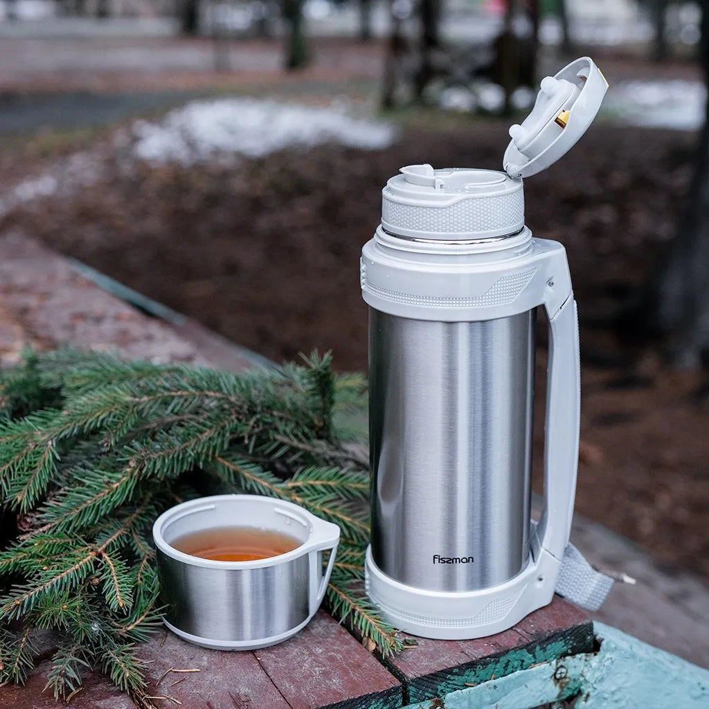 Thermal Infuser Flask Vacuum Stainless Steel 1500ml - Green Shop Online