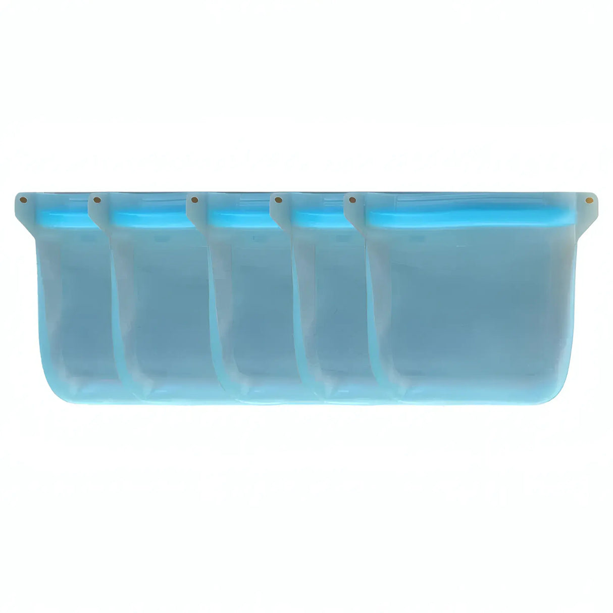Pro Silicone Food Storage Bag Reusable 5 Pack – 200ml