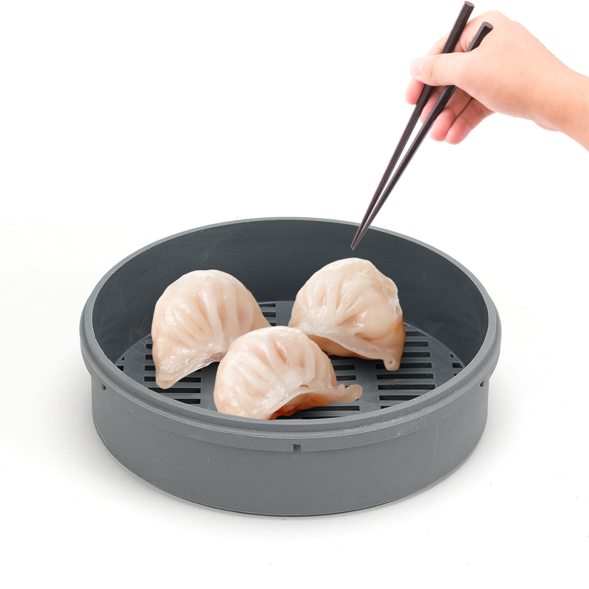 Silicone Food Steamer - Green Shop Online