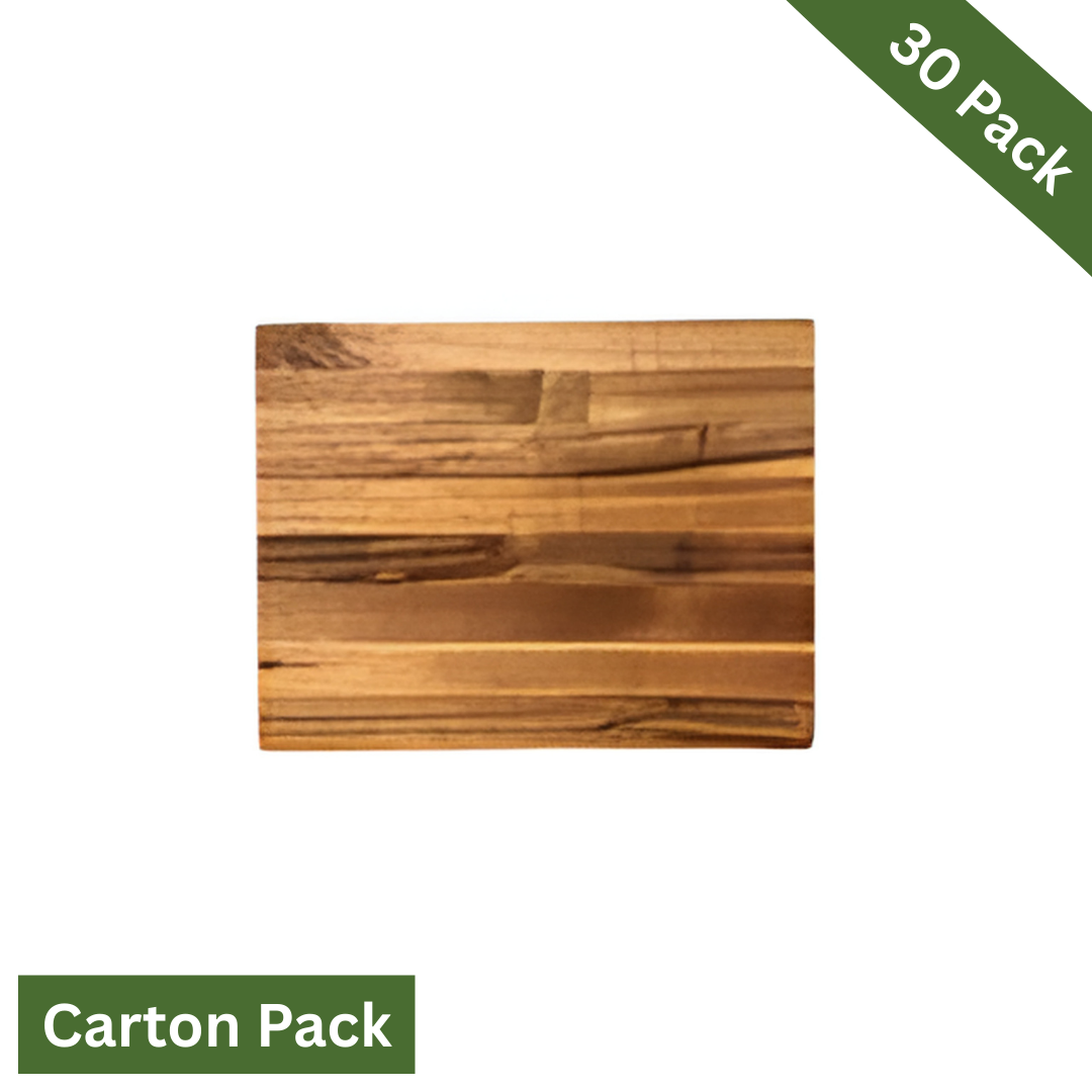 Acacia Wood Cheese Board & Serving Board - Small, Carton-Pack