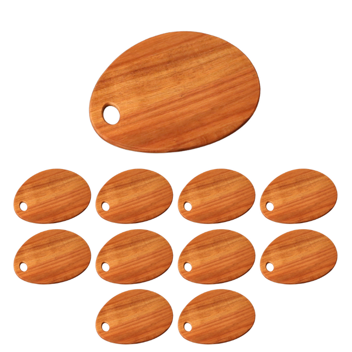 Acacia Wood Oval Serving & Pizza Board - Medium - Pack of 10