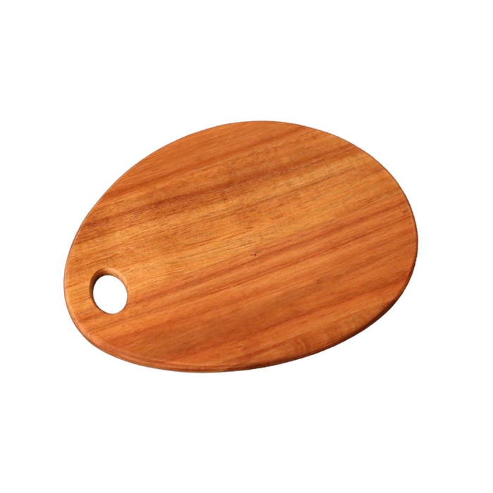 Acacia Wood Oval Serving & Pizza Board - Medium