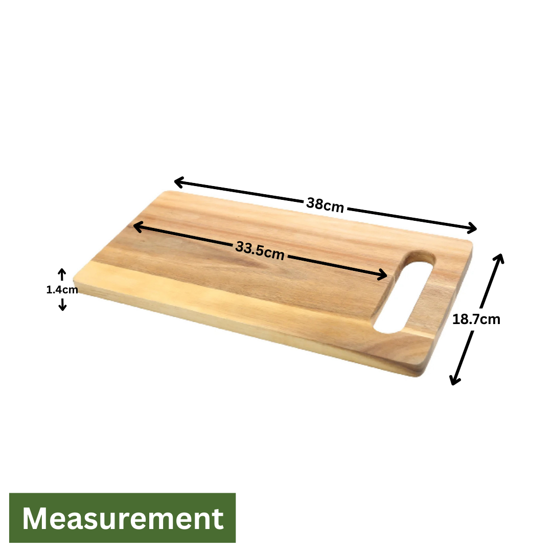 Acacia Wood Bread, Antipasto & Pizza Serving Boards – Medium, 10-Pack