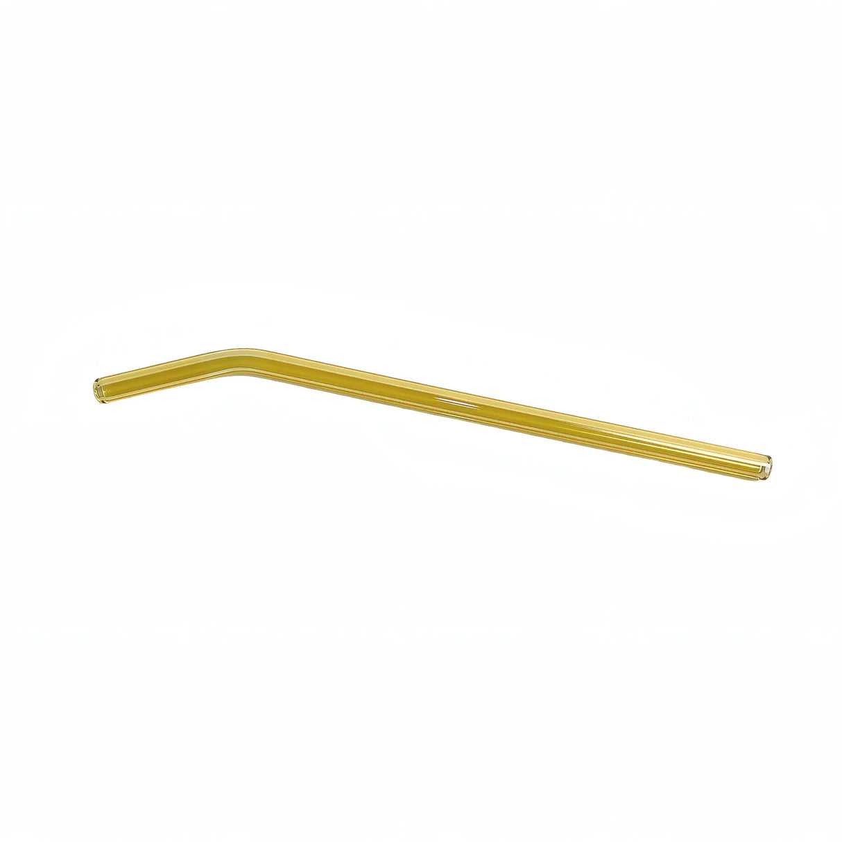 8mm Glass Straws Bent - 50 Pack