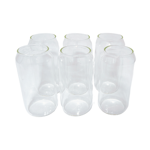 Juice Glass Tumbler Can Cup 500ml - Pack of 6