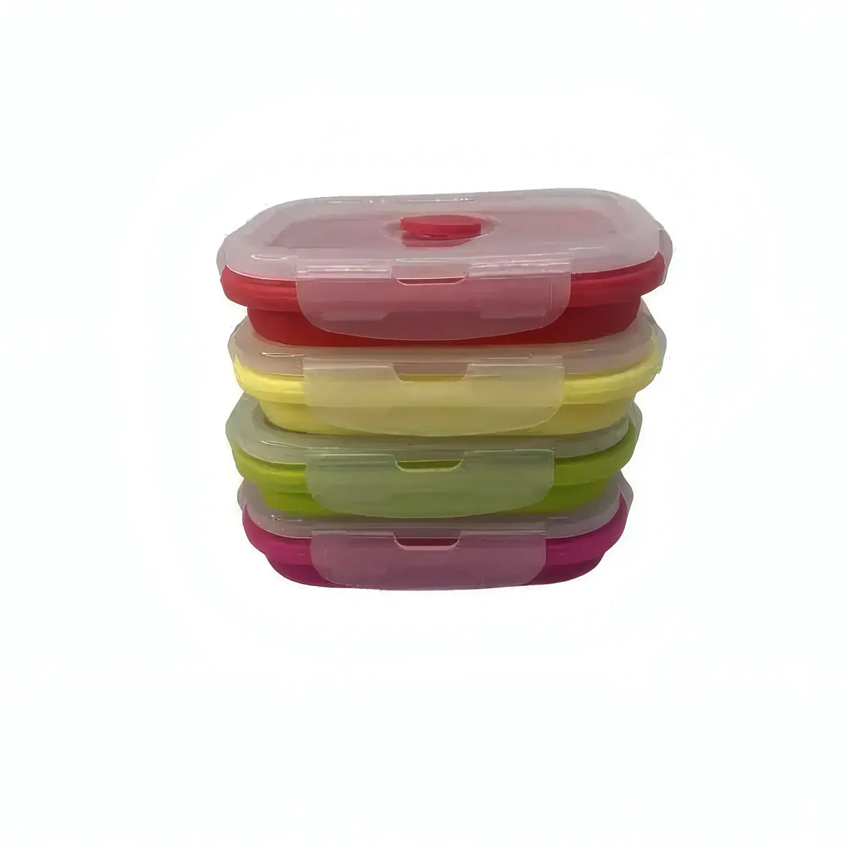 Pack & Stack Collapsible Food Containers – Small 350ml Rectangular