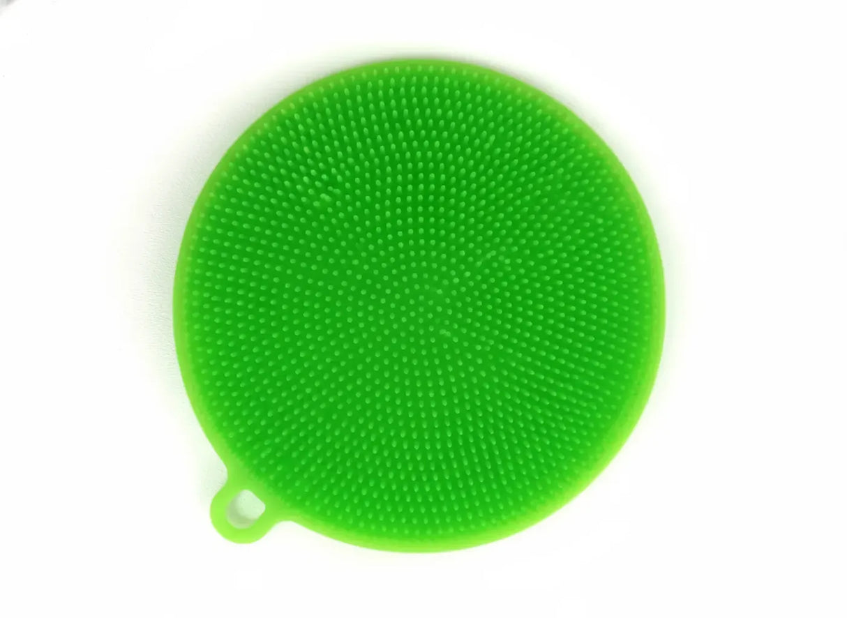 Round Silicone Scrubber