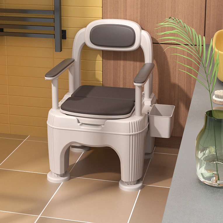 Deluxe Bedside Commode pan Toilet Chair - Green Shop Online