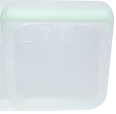 Silicone Food Storage Bag Reusable 5 Pack – 1000ml - Green Shop Online