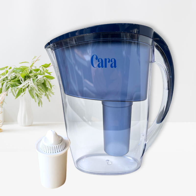 Cara Water Filter Jug 2.4Ltr Plus 3 Filters - Green Shop Online