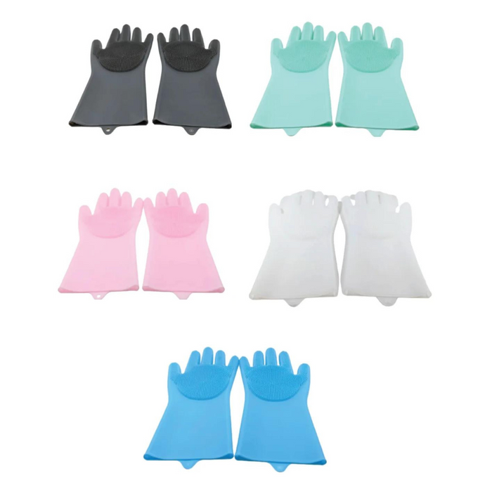 Silicone Wash Up Glove Set