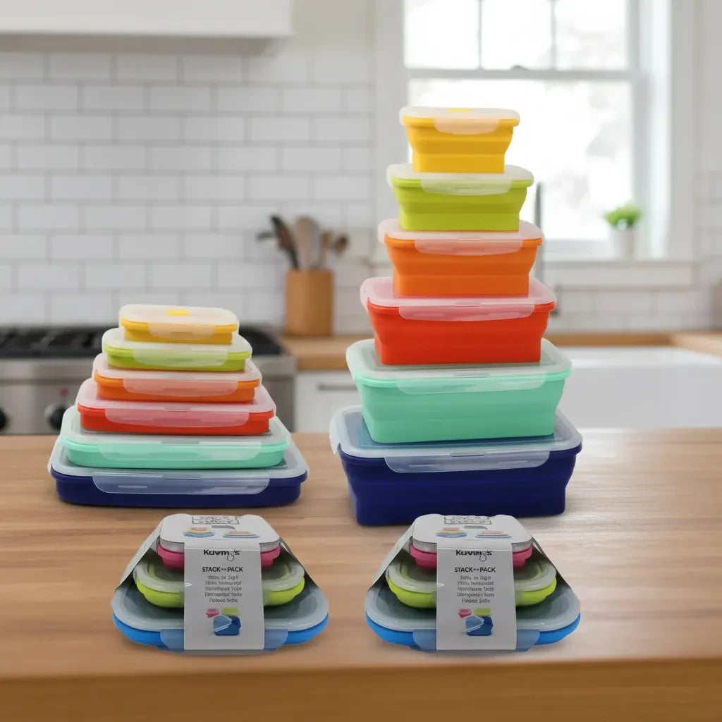 Kuvings Ultimate Pack & Stack Silicone Storage Bundle