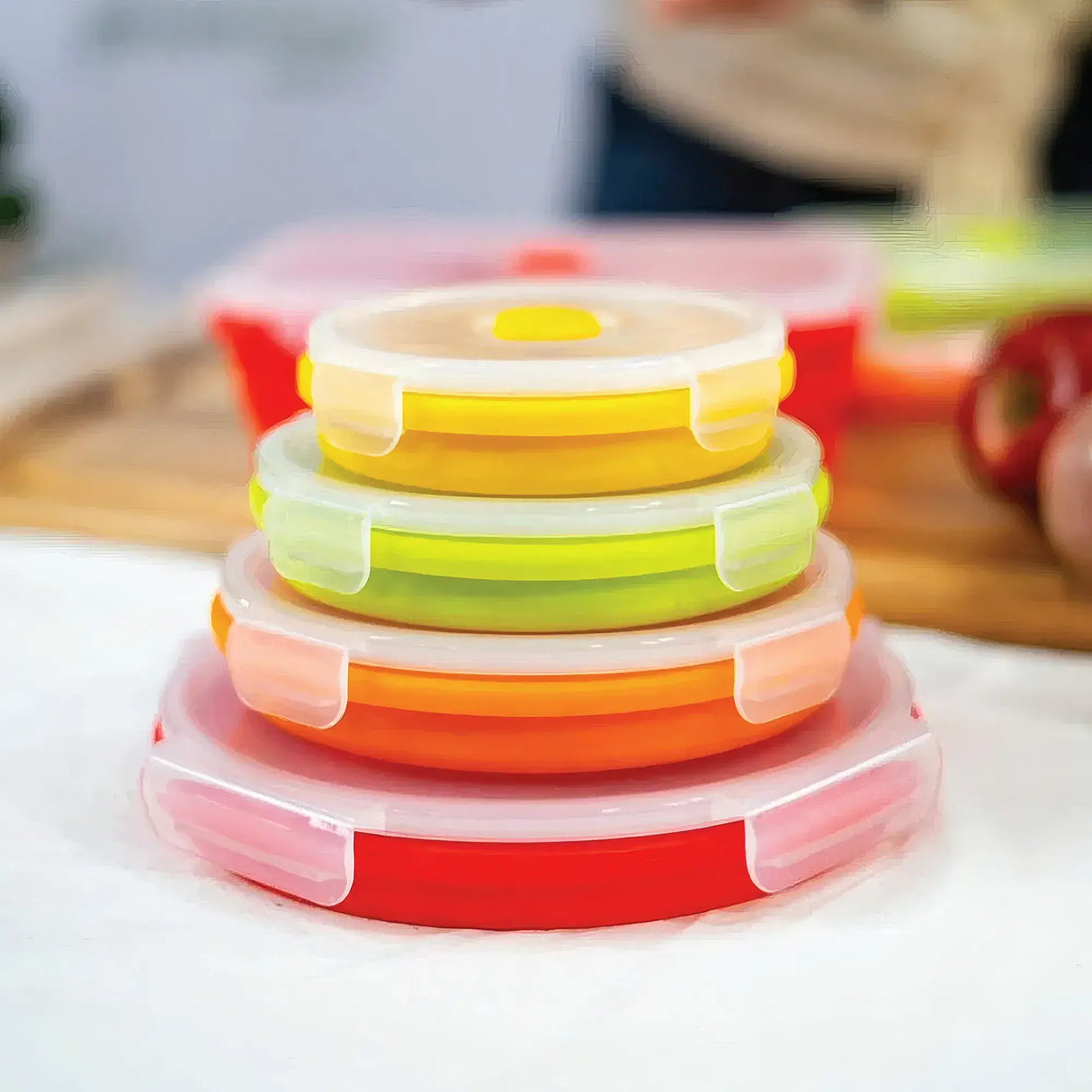 Pack & Stack’ Containers – Round