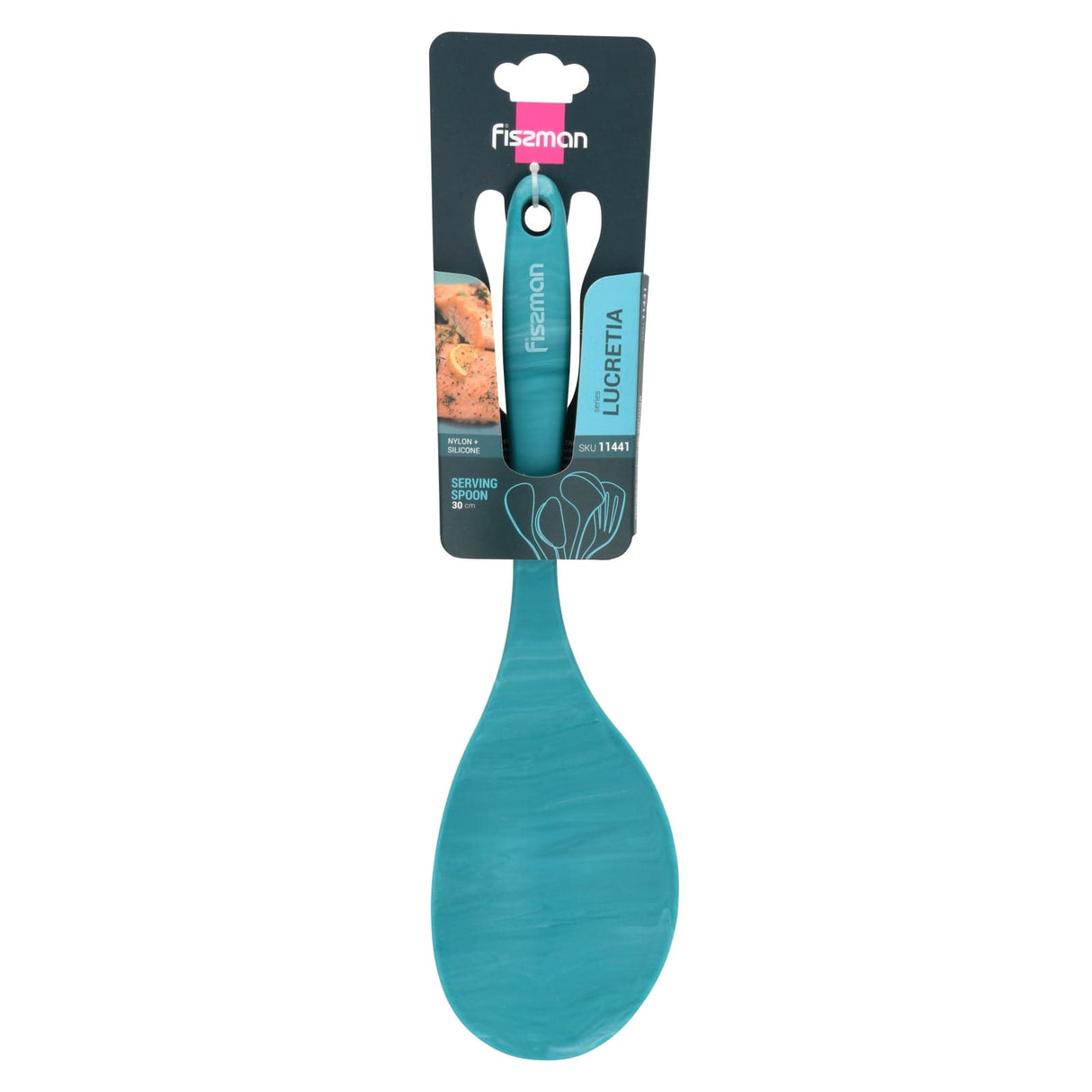 Serving spoon LUCRETIA 30 cm silicone - Green Shop Online