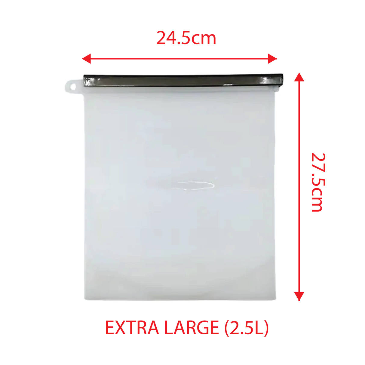 Kuvings Reusable Silicone Food Storage Bag – Extra Large 2.5L - Green Shop Online