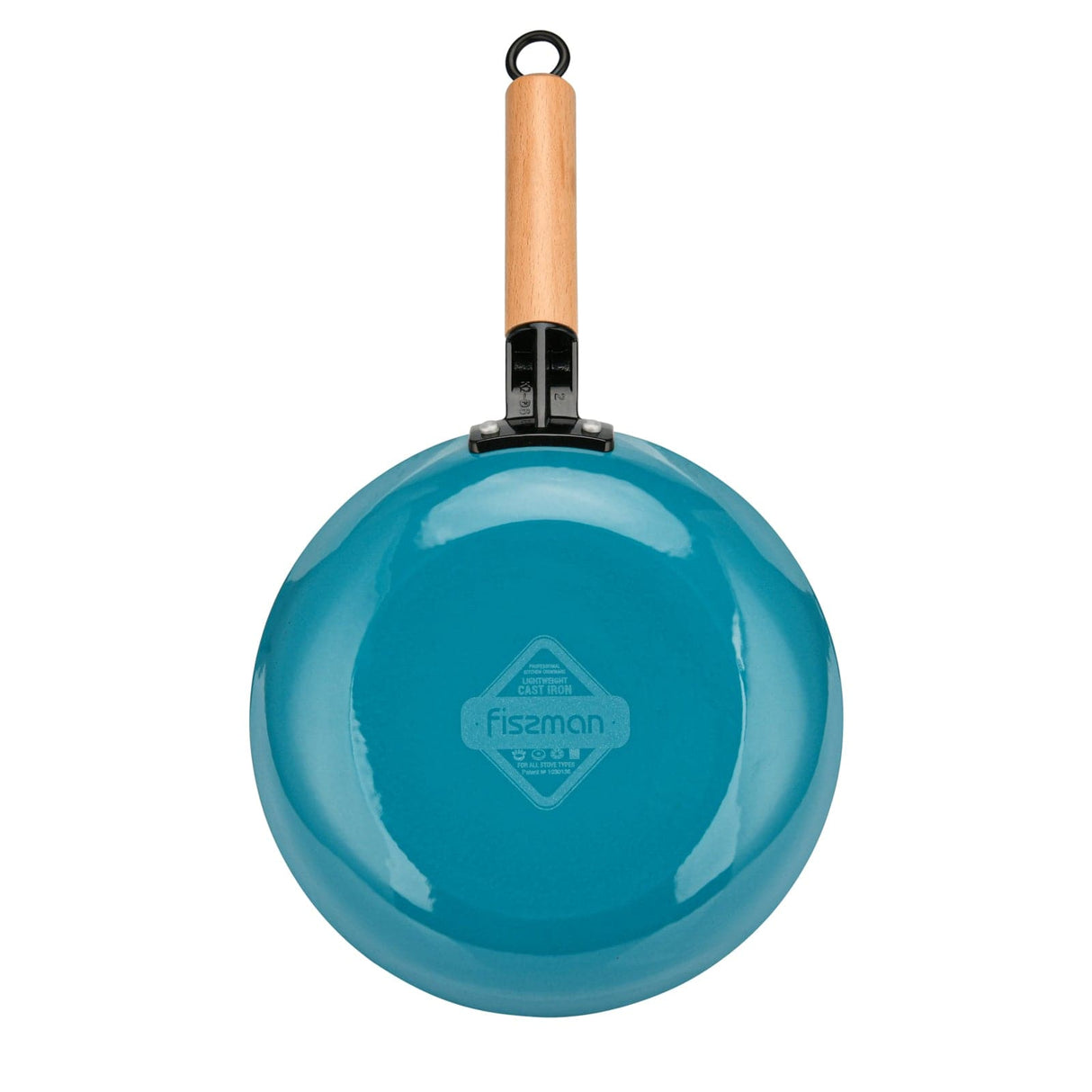 Frying Pan 24cm x 4.5cm with Wooden Handle - Pack of 10 - Green Shop Online