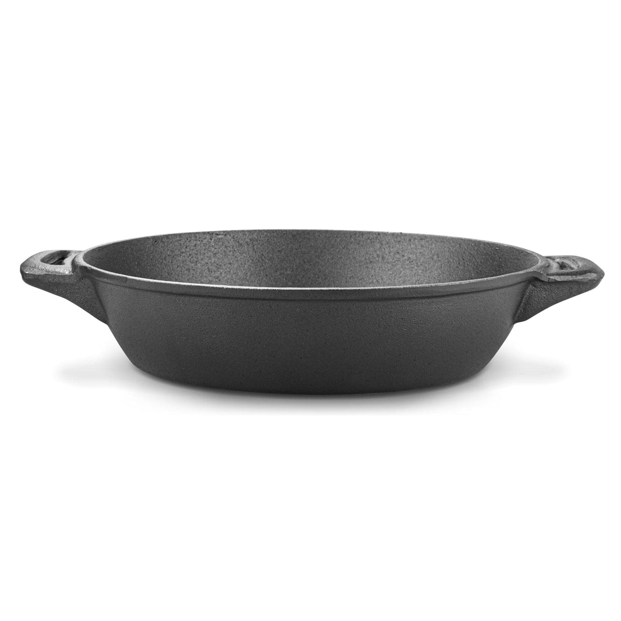 Non-Stick Cast Iron Shallow casserole 30 x 7 cm 3.1 L - Green Shop Online