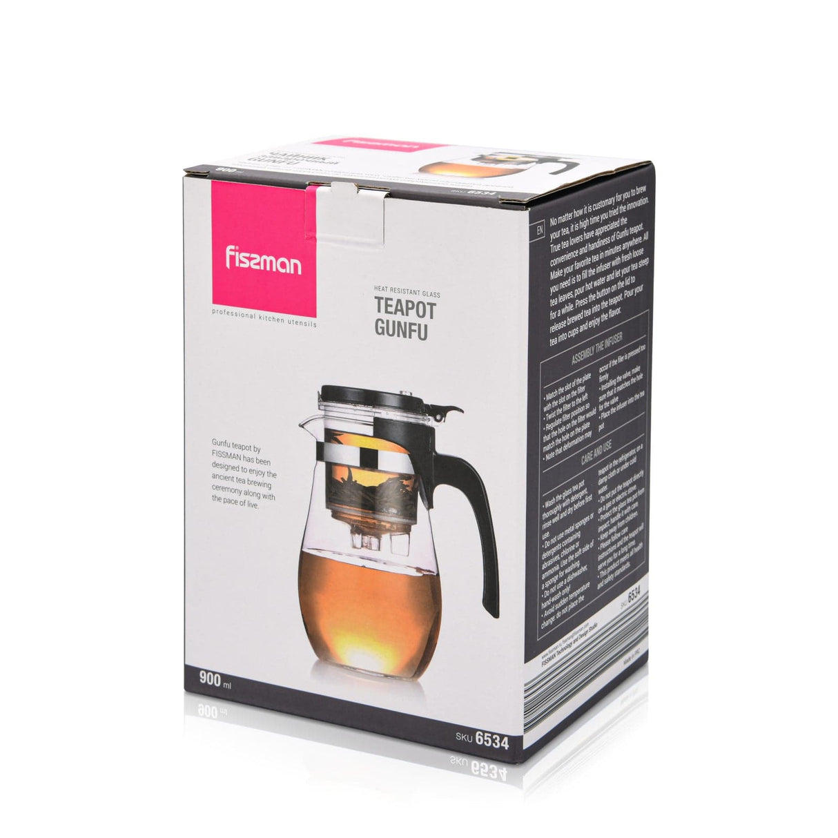 Glass Tea pot 900ml - Green Shop Online