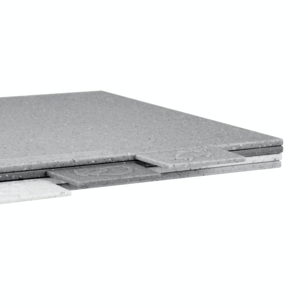 Index Chopping Board 4 piece set with stand - Green Shop Online