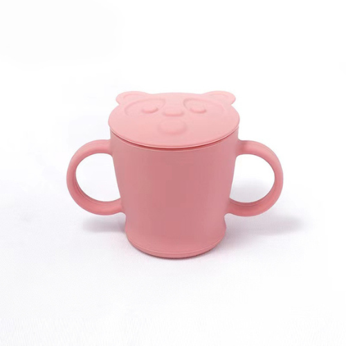 Baby Training Cup - Silicone with Lid - 140ml - Green Shop Online