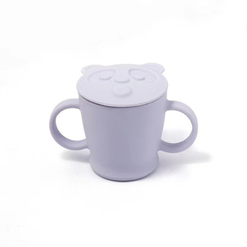 Baby Training Cup - Silicone with Lid - 140ml - Green Shop Online