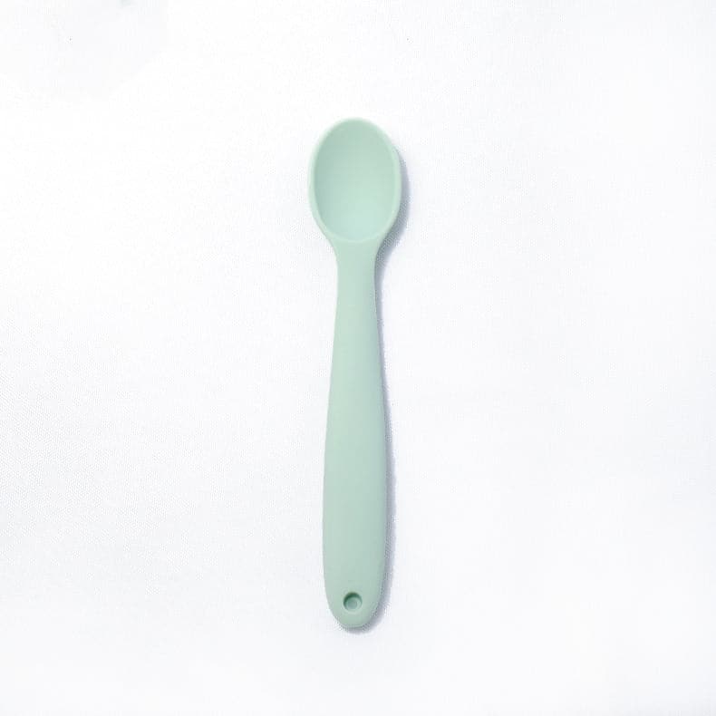 Silicone Baby Spoon - Green Shop Online