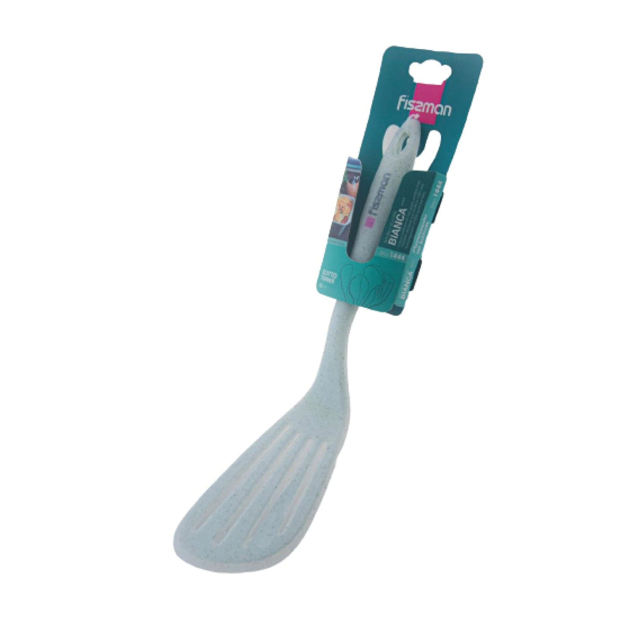 Silicone Slotted Turner - 32cm - Green Shop Online