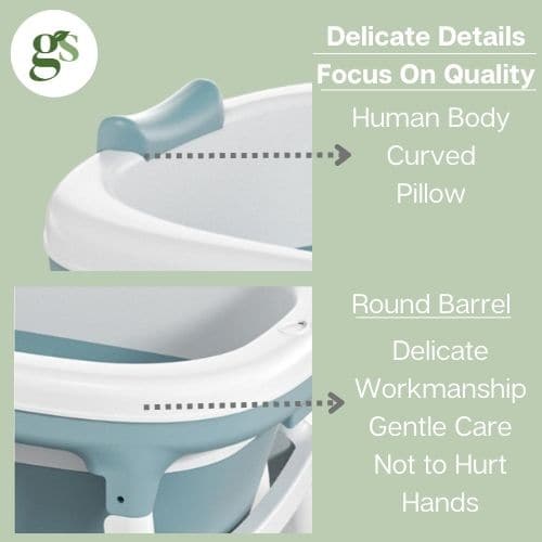 Adult Foldable Bath Tub - Regular 115 x 62 x 52 - Green Shop Online