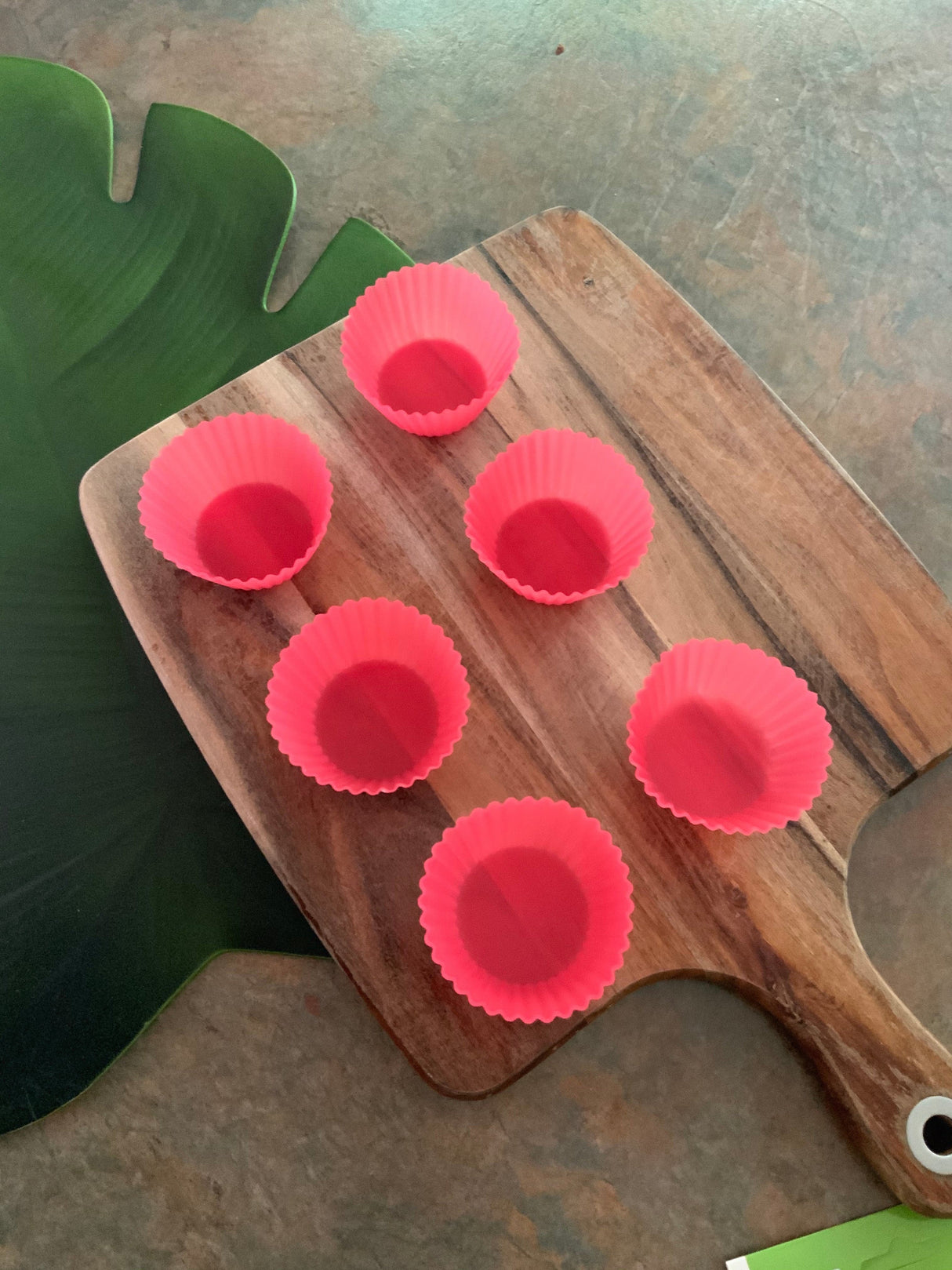 Flexible Silicone Cupcake Moulds – 6 Pack - Green Shop Online