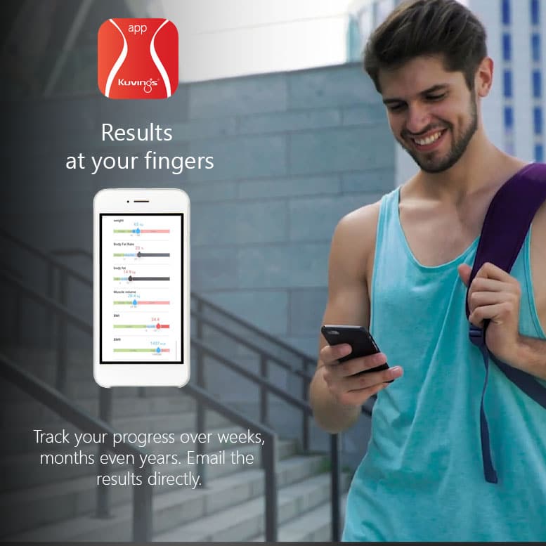 Kuvings Healthy Body Tracker + Healthy Body App - Green Shop Online