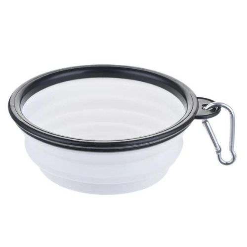 Pet Foldable & Portable Travel Bowl - 350ml - Green Shop Online