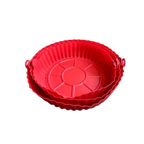 Air Fryer Silicone baking Tray 3 Sizes Pack