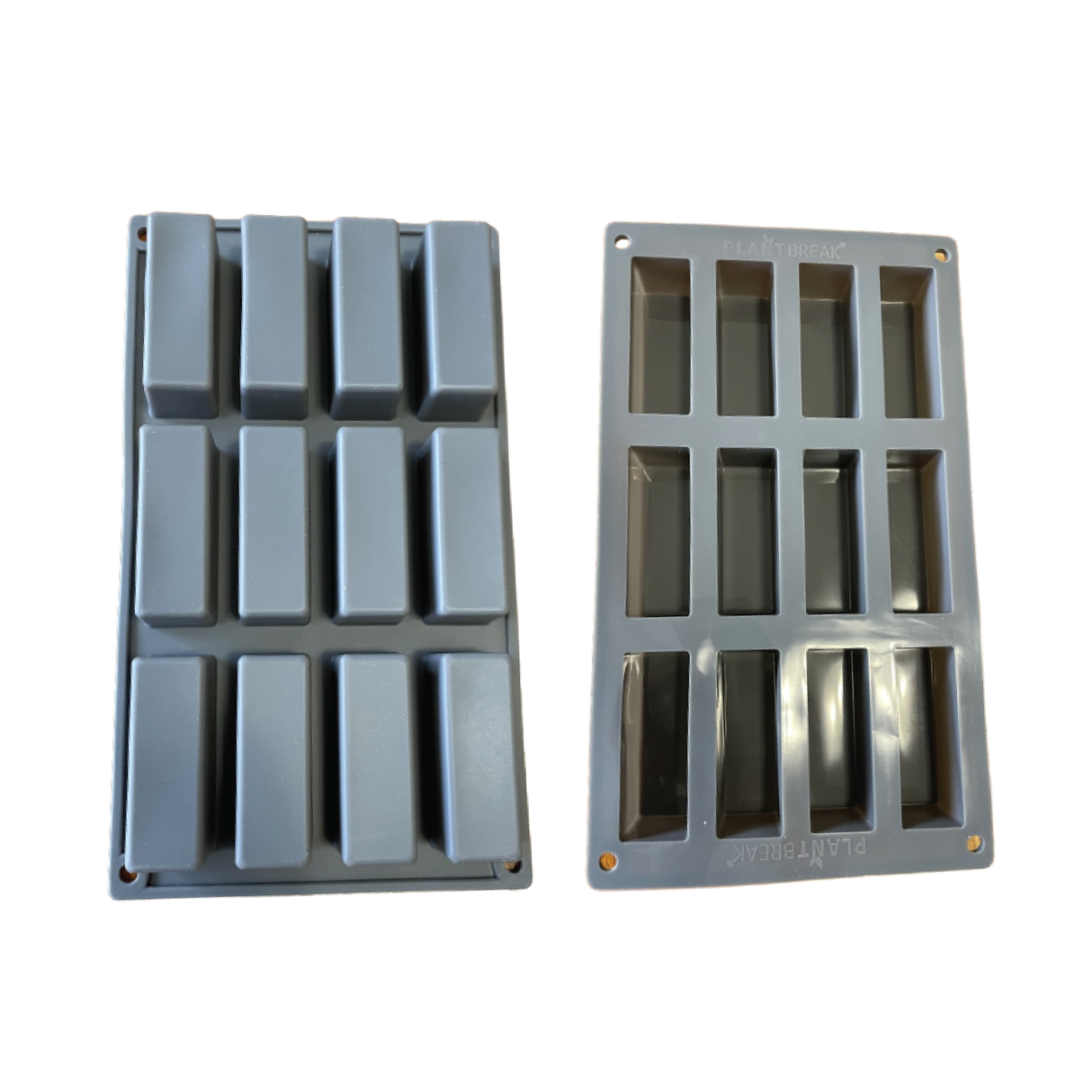 Silicone Bar Baking Pan 12 Cavities - Grey - Green Shop Online