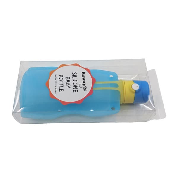 Silicone Baby Reusable Foldable Travel Drinking Water Bottle - Green Shop Online