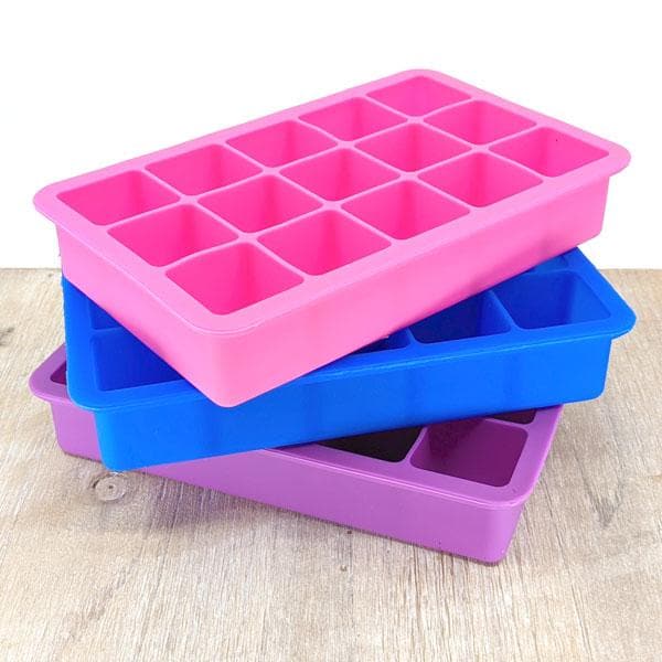 Silicone Ice Mould Maker 15 Holes - Green Shop Online