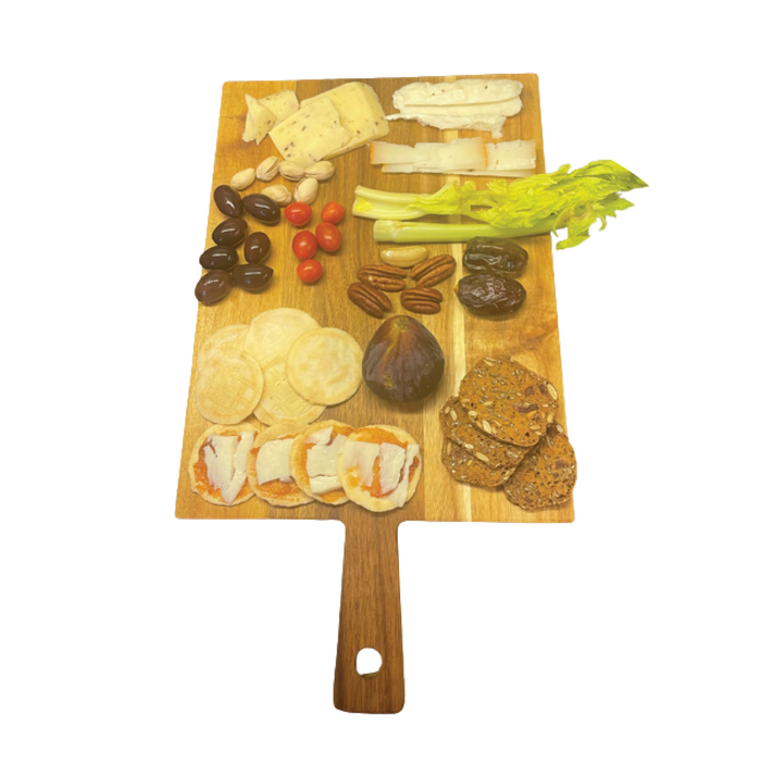 Acacia wood bread, antipasto & pizza serving board