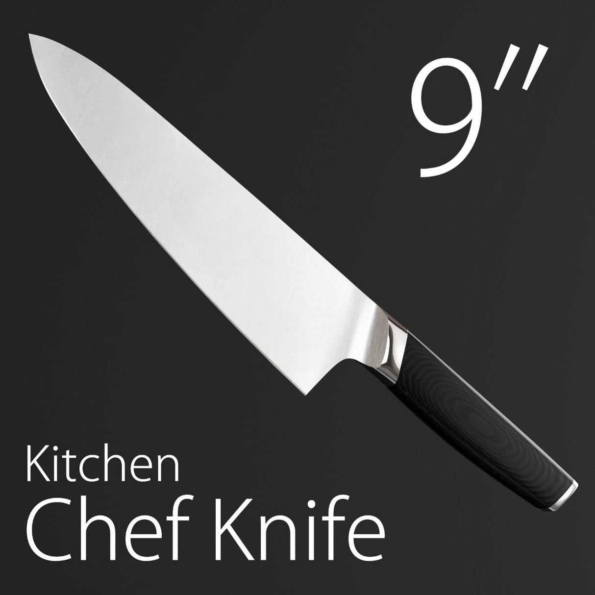 Professional 9in Chef Ultra Sharp Cerasteel Knife - Green Shop Online