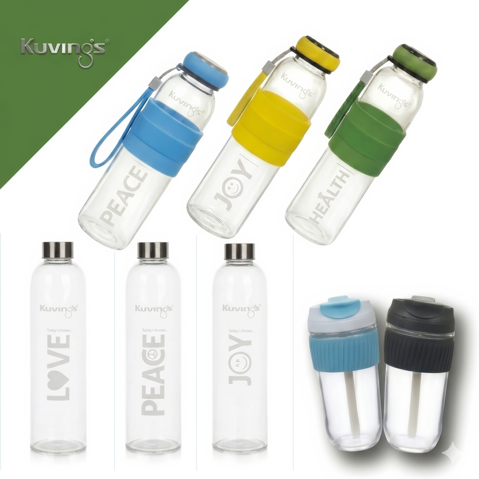 Why Glass Water Bottles Are a Must-Have for Travellers, Coffee Lovers, and Gym-Goers