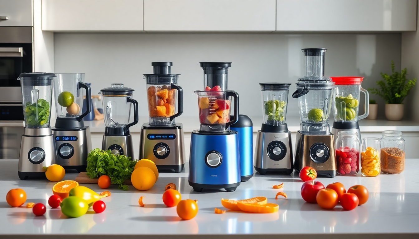 The Ultimate Guide to Blenders and Juicers for a Healthier Lifestyle