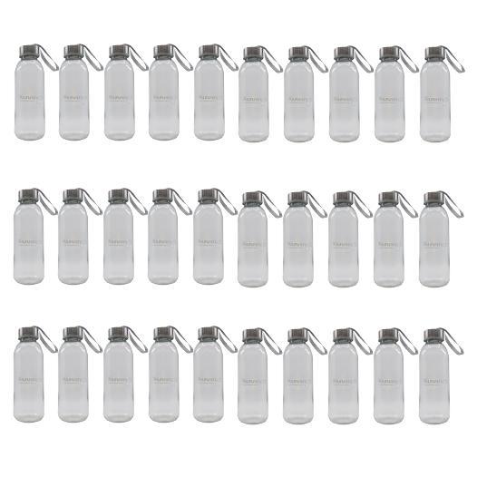 Kuvings Cafe Series water flask glass bottles bulk collection with carry loop lids
