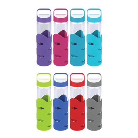 Glass Water Bottles with Handle