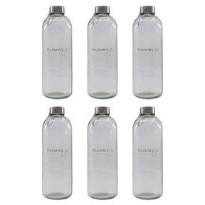 1 Litre Cafe Series – Glass - Pack of 6 - Green Shop Online